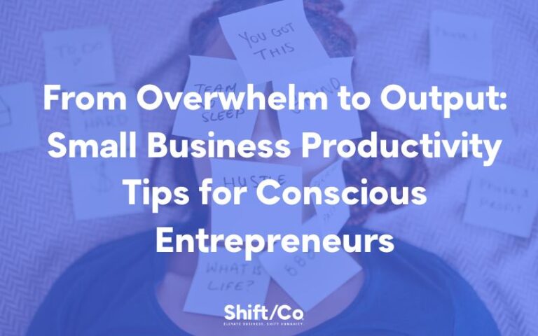 overwhelmed entrepreneur struggling with business productivity