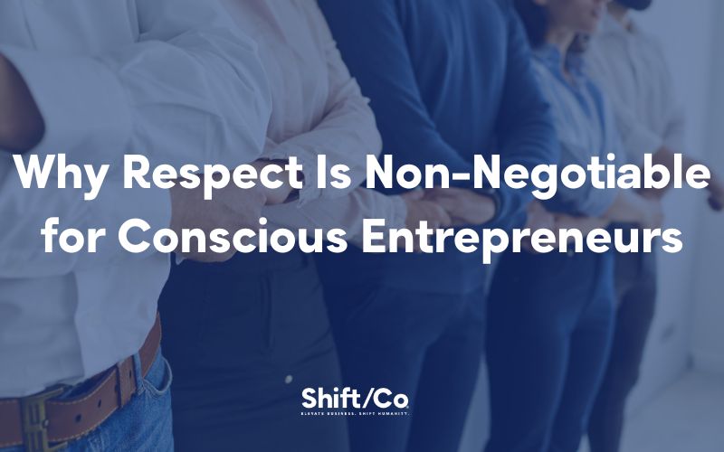 entrepreneurs paying respect to each other
