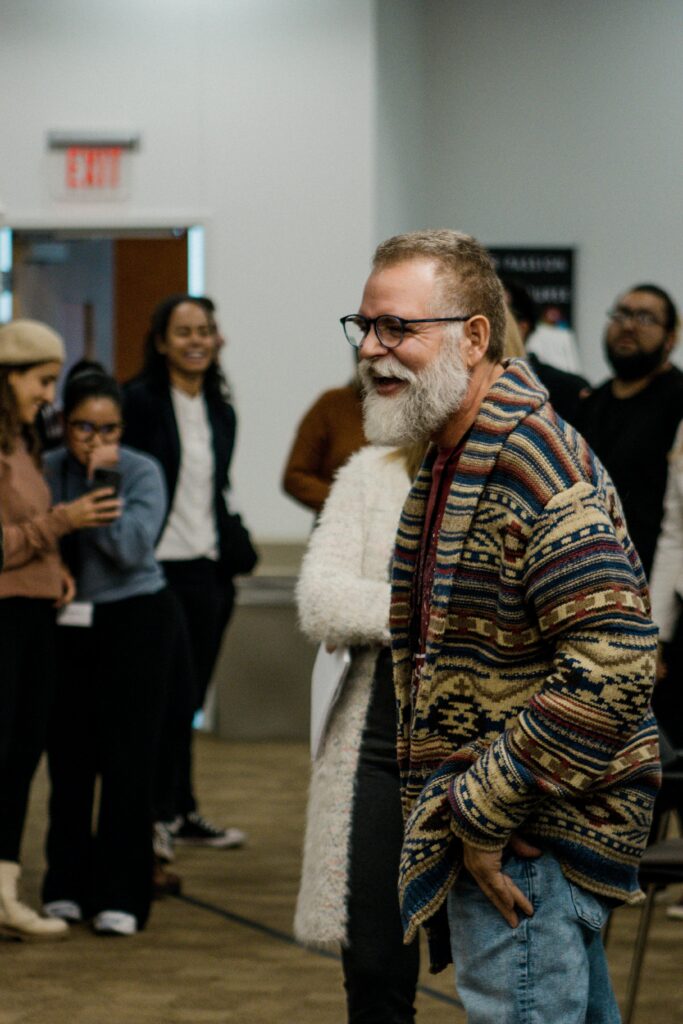 Engaging business networking event with diverse participants in Kansas City.